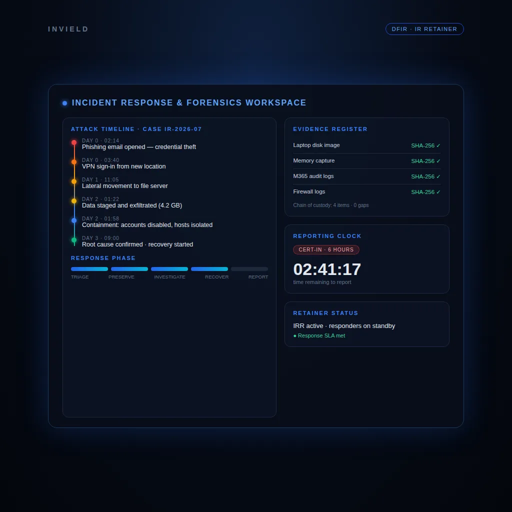 DFIR — Digital Forensics & Incident Response